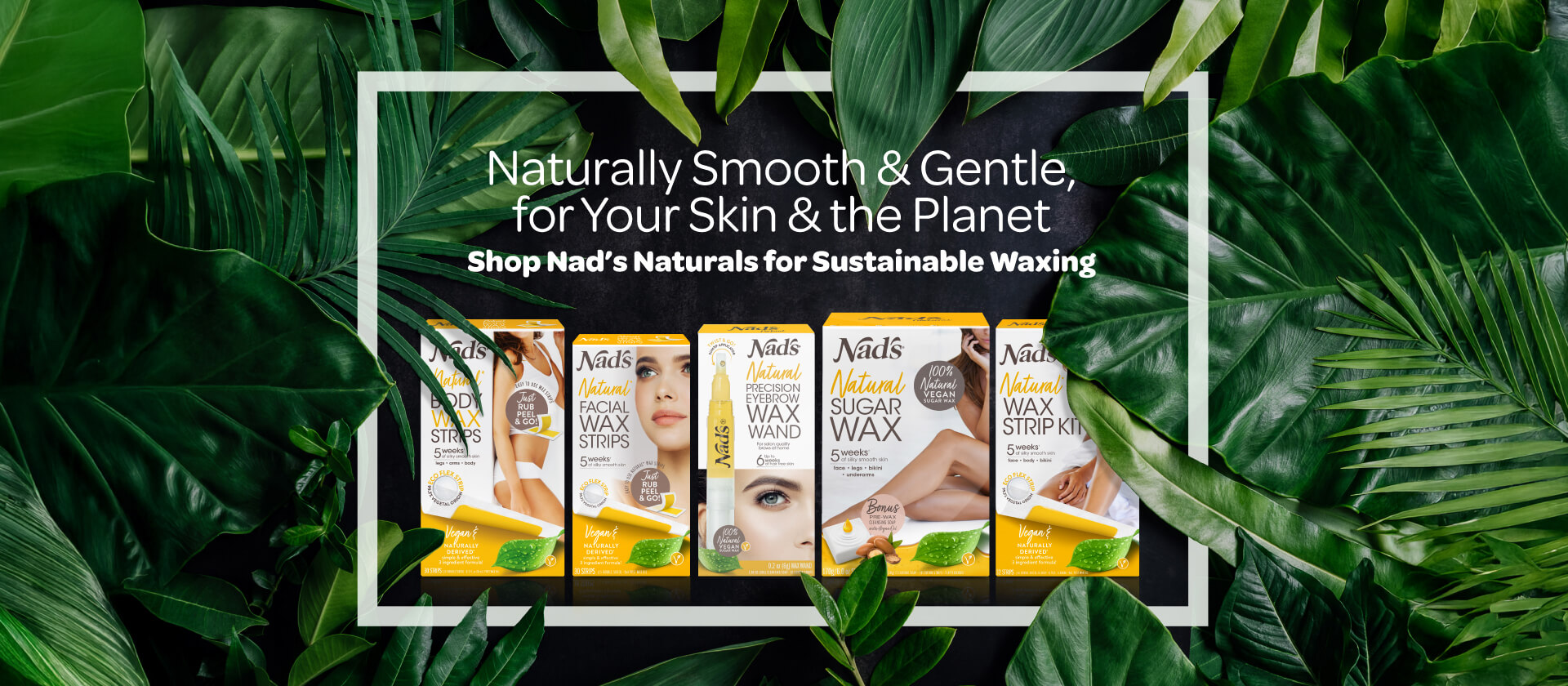Earth Day Nad's Natural Hair Removal Products | Sustainable Waxing