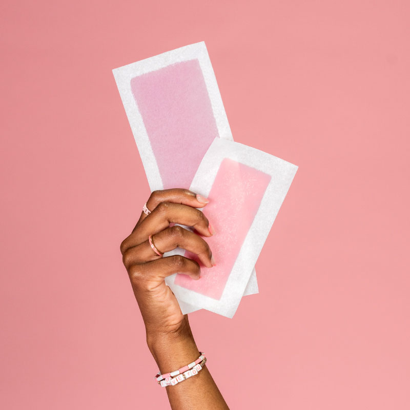 Nad's Hair Removal Strawberries and Cream Extra Long Waxing Strips Nad's Hair Removal Strawberries and Cream Extra Long Waxing Strips