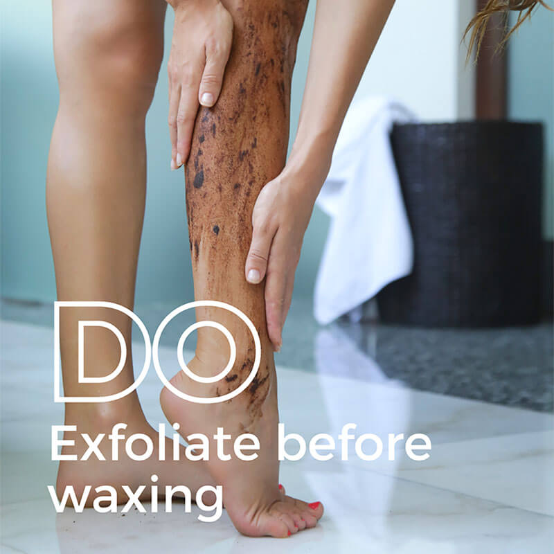 Do Exfoliate before Waxing | Nad's Hair Removal Do Exfoliate before Waxing | Nad's Hair Removal